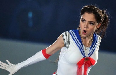 Skater Evgenia Medvedeva Returns to Tokyo as Sailor Moon