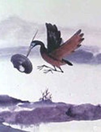 The Fight Between the Snipe and the Clam